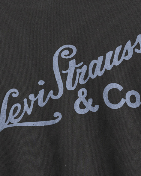 Свитшот женский Levi's с логотипом 1159856912 (Серый XS)