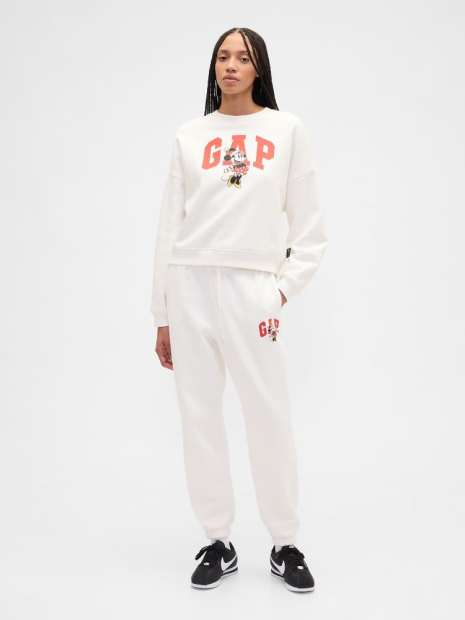 Світшот на флісі GAP з логотипом 1159859540 (Білий XL)