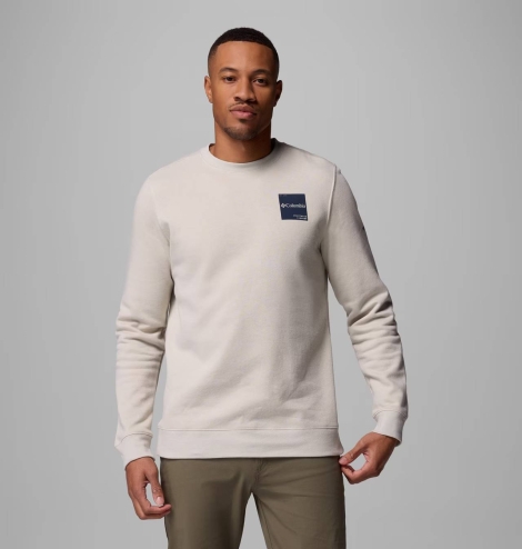 Мужской свитшот на флисе Columbia с логотипом 1159860035 (Серый 4XT)