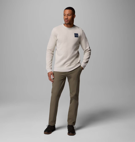 Мужской свитшот на флисе Columbia с логотипом 1159860035 (Серый 4XT)