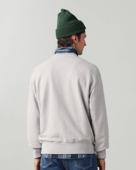 Чоловічий світшот Levi's з логотипом 1159862505 (Сірий XXL)