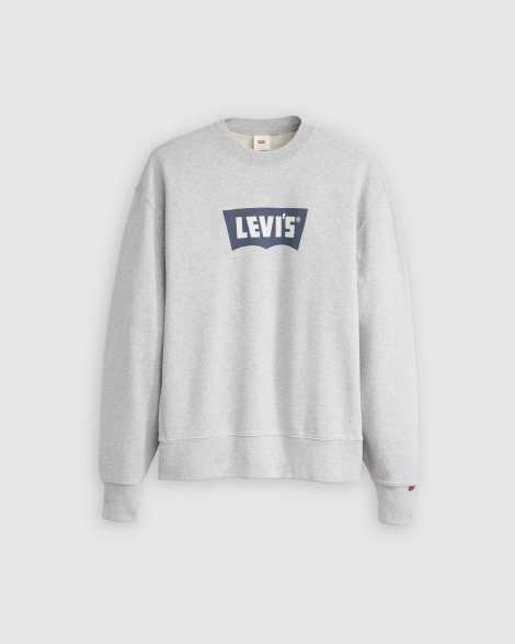 Чоловічий світшот Levi's з логотипом 1159862505 (Сірий XXL)