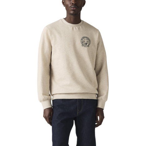 Свитшот с принтом Levi's на флисе 1159863210 (Бежевый XXL)