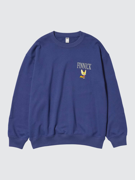 Свитшот UNIQLO с принтом Zootopia 1159864631 (Синий S)
