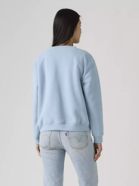 Свитшот женский Levi's на флисе 1159868652 (Голубой XL)