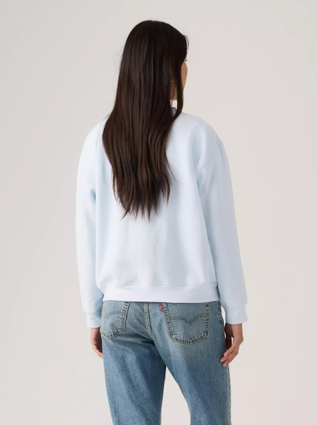 Свитшот женский Levi's на флисе 1159959944 (Голубой M)
