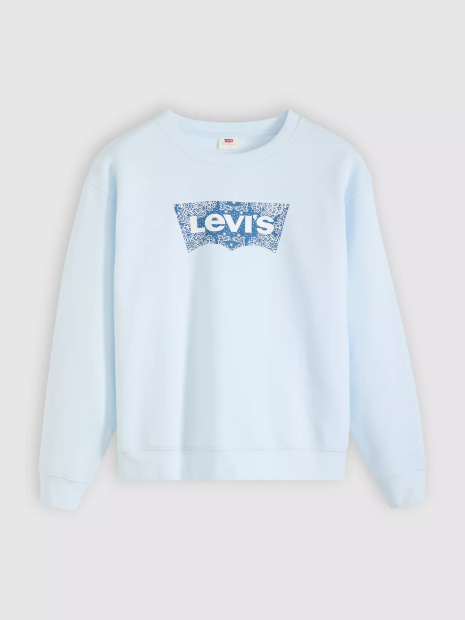 Світшот жіночий Levi's на флісі 1159959944 (Блакитний M)