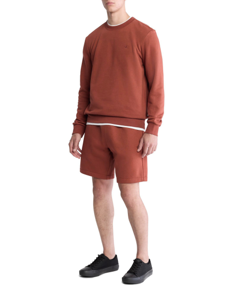 Чоловічий світшот Calvin Klein на флісі 1160097350 (Коричневий XL)