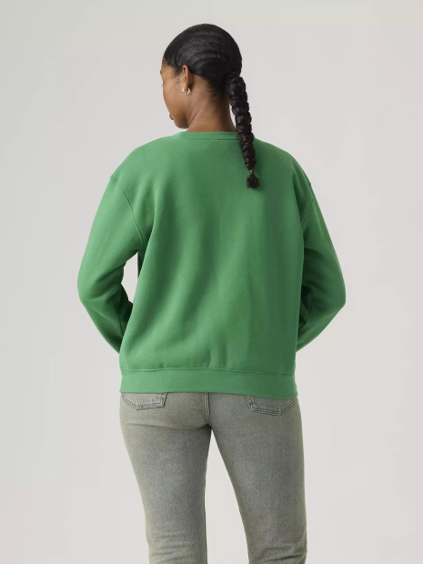 Світшот жіночий Levi's на флісі 1160262473 (Зелений XS)