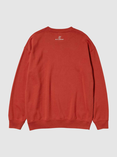Світшот UNIQLO з принтом Peanuts 1160358734 (Червоний XL)
