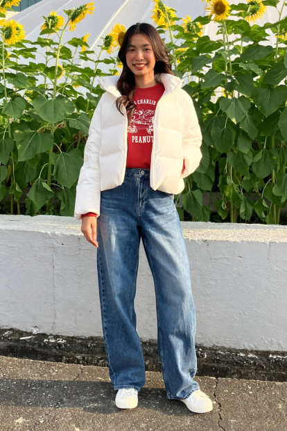 Свитшот UNIQLO с принтом Peanuts 1160358734 (Красный XL)