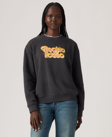 Свитшот женский Levi's на флисе 1160418276 (Серый XS)