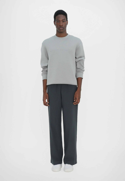 Чоловічий світшот Armani Exchange з логотипом 1161208940 (Сірий M)
