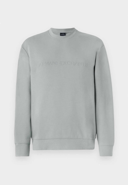 Чоловічий світшот Armani Exchange з логотипом 1161208940 (Сірий M)