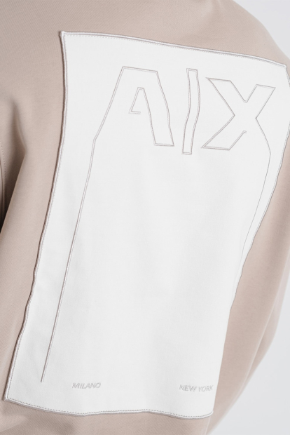 Мужской свитшот Armani Exchange 1161440030 (Бежевый XXL)