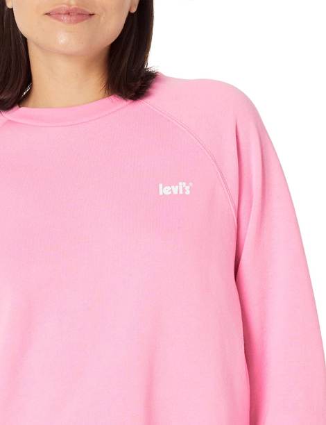 Свитшот женский Levi's 1161499704 (Розовый XXL)