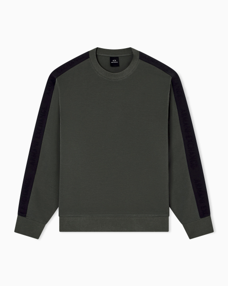 Чоловічий світшот Armani Exchange з логотипом 1161904706 (Зелений XXL)