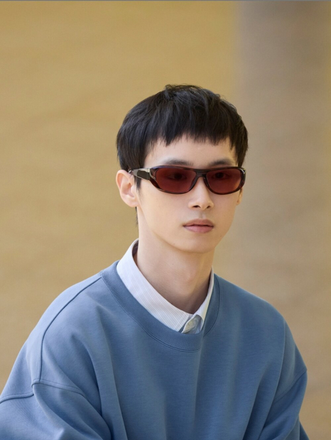 Свитшот UNIQLO с круглым вырезом 1161938414 (Синий 3XL)