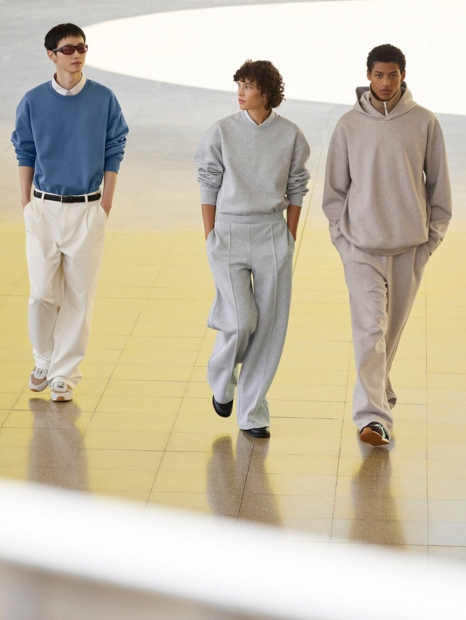 Свитшот UNIQLO с круглым вырезом 1161938414 (Синий 3XL)