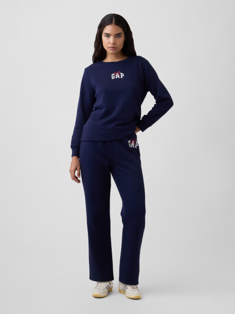 Свитшот женский на флисе GAP с логотипом 1162479084 (Синий S)