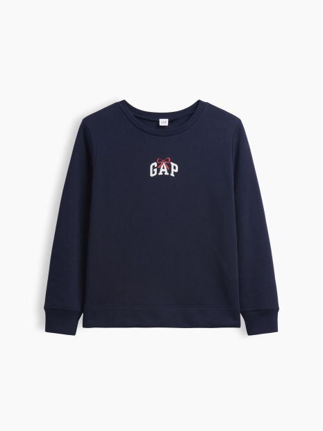 Свитшот женский на флисе GAP с логотипом 1162479084 (Синий S)