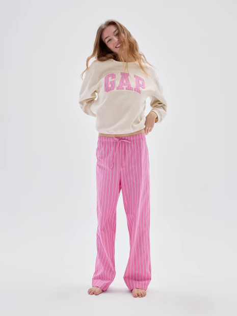 Свитшот женский на флисе GAP с логотипом 1162919537 (Молочный XS)
