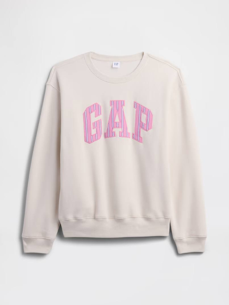 Свитшот женский на флисе GAP с логотипом 1162919537 (Молочный XS)