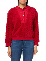 Женский свитшот Tommy Hilfiger из шерпы 1159838240 (Красный XL)