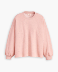 Світшот жіночий Levi's фліс 1159838261 (Рожевий S)