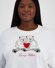 Женский свитшот Tommy Hilfiger кофта 1159838273 (Белый 0X)