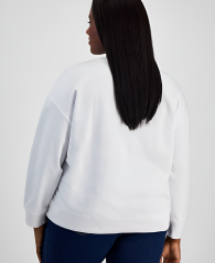 Женский свитшот Tommy Hilfiger кофта 1159838273 (Белый 0X)