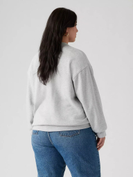 Свитшот женский Levi's с логотипом 1159839982 (Серый 2X)