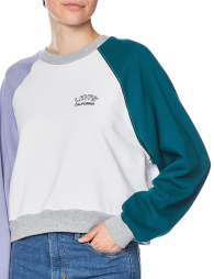 Женский свитшот на флисе Levi's в стиле колорблок 1159841353 (Разные цвета L)