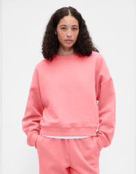 Свитшот женский GAP на флисе 1159843402 (Розовый XL)