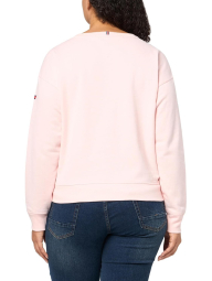 Женский свитшот Tommy Hilfiger на флисе 1159844483 (Розовый XL)