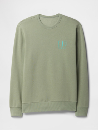 Свитшот мужской GAP на флисе 1159844531 (Зеленый L)