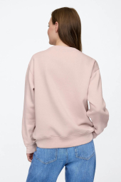 Свитшот женский со стразами GAP на флисе 1159845788 (Розовый M)