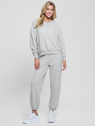 Жіночий світшот Guess зі стразами 1159847025 (Сірий XL)