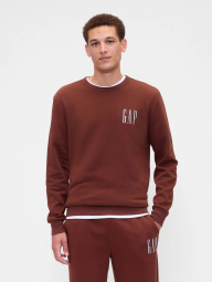 Свитшот мужской GAP на флисе 1159847159 (Коричневый XL)