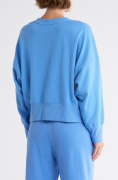 Женский свитшот Calvin Klein с логотипом 1159850102 (Голубой XL)