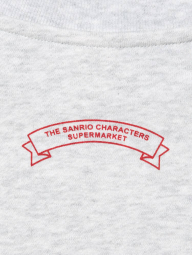 Свитшот Sanrio UNIQLO Patty & Jimmy с принтом 1159851335 (Серый XL)