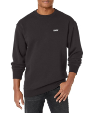 Мужской свитшот Levi's на флисе 1159853312 (Черный M)