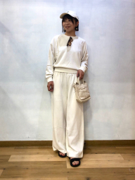 Світшот UNIQLO з круглим вирізом 1159854268 (Молочний L)