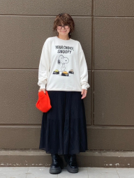 Світшот UNIQLO Peanuts 1159857348 (Білий 3XL)