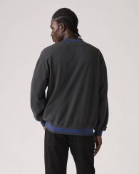 Мужской свитшот Levi's с V-образным вырезом 1159858068 (Серый M)