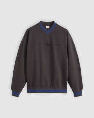 Мужской свитшот Levi's с V-образным вырезом 1159858068 (Серый M)