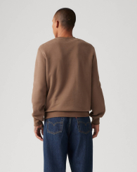 Свитшот с принтом Levi's на флисе 1159858075 (Коричневый XXL)