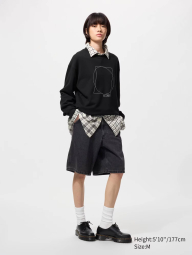 Світшот MoMA UNIQLO з принтом 1159858232 (Чорний L)