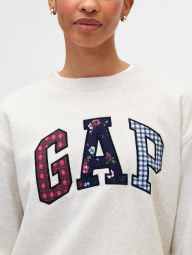 Свитшот на флисе GAP с логотипом 1159858597 (Молочный XL)