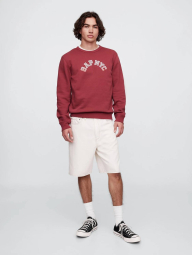 Чоловічий світшот GAP на флісі 1159859130 (Бордовий XL)